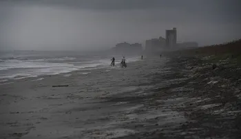 Así se ven las playas de Florida a esta hora