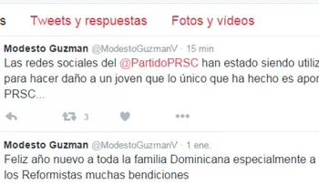 Modesto Guzmán señala a Quique como responsable de permitir "bullying político" a su hijo