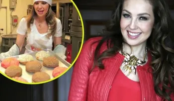Thalía mostró su nueva faceta de cocinera