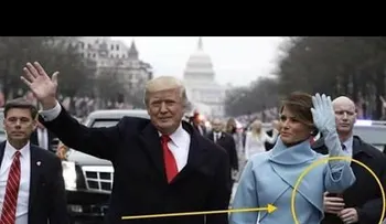 ¿Llevaba un guardaespaldas de Donald Trump unos brazos falsos? (VIDEO)