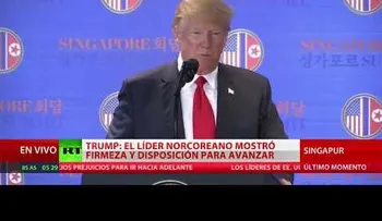 A pesar de su reunión con Kim Jong-un, Trump dice que las sanciones se mantendrán en vigor