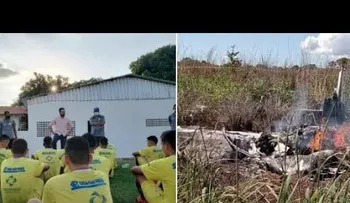 Mueren en fatal accidente presidente y cuatro futbolistas de club brasileño, Lucas Meira, Lucas Praxedes, Guilherme Noé, Ranule y Marcus Molinari