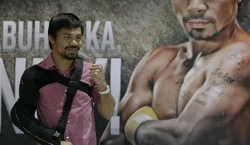 Pacquiao vuelve a Filipinas tras cirugía 
