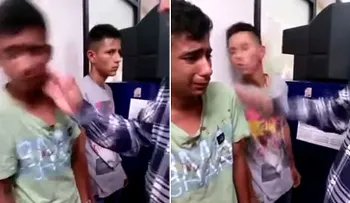 Torturan y humillan a dos menores por el presunto robo de un teléfono (VIDEO)