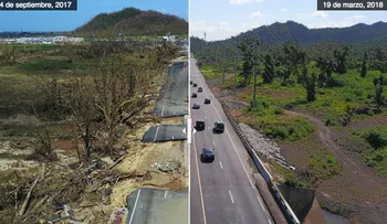 Antes y después: así está Puerto Rico 6 meses tras María
