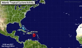 La tormenta â??Berthaâ? se acerca con rápidez a Puerto Rico y República Dominicana