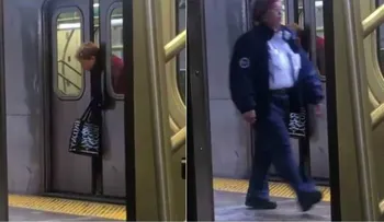 Polémica: nadie le brindó ayuda a una mujer atrapada en el tren de NY