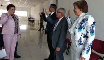 Milton Reyes es juramentado rector del Instituto Técnico Superior Comunitario de San Luis