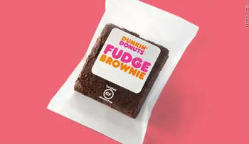 Dunkin; Donuts lanza su primer brownie sin gluten