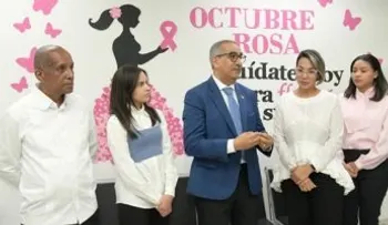 Damac inaugura mural e impulsa campaña de prevención del cáncer en Santo Domingo
