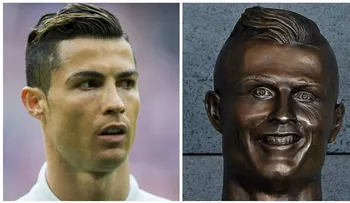 Cristiano Ronaldo ahora tiene un aeropuerto, pero la estatua en su honor se ha llevado toda la atención