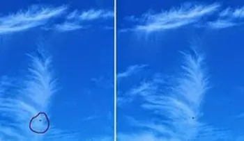 Misteriosa imagen aparecida un Domingo de Ramos que de inmediato generó comentarios encontrados