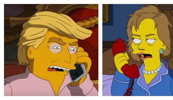 Ya sabemos por quién votará Homero Simpson