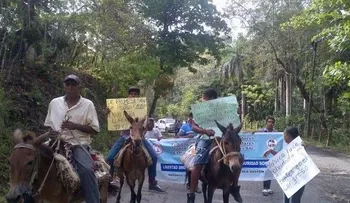 Comunitarios recorrerán 40 kilómetros en reclamo construcción de carretera
