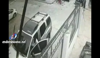 Chequea cómo se robó esta yipeta en La Vega