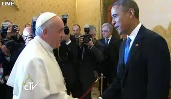  Barack Obama y el Papa Francisco