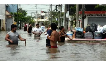 Alerta roja en estado mexicano de Veracruz por tormenta 