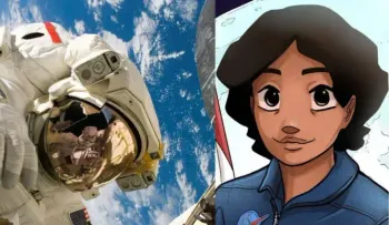 Cómic de la NASA con la primera hispana en pisar la Luna, ahora en español
