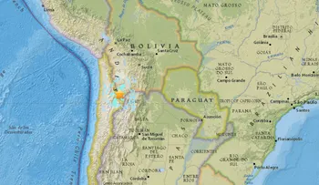 Se registra sismo de magnitud 5,7 en el norte de Chile