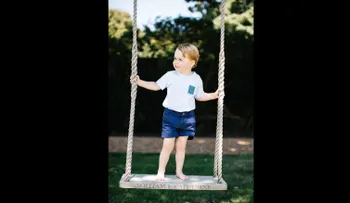Publican nuevas fotos del príncipe Jorge en su tercer cumpleaños