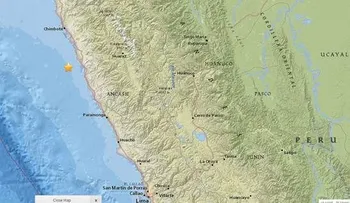 Reportan sismo de 4,9 en Perú