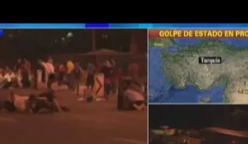 VIDEO del momento exacto Golpe de estado militar en Turquia; algunas imágenes 
