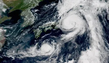 Tres tormentas azotan Japón; hay al menos un muerto