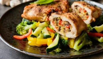 Rico rollitos de Pollo Primavera