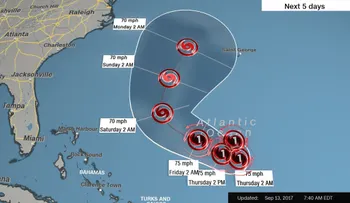 El huracán José podría llegar a Bahamas y Estados Unidos