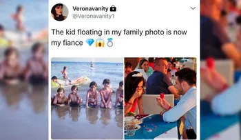 Los caminos del amor: la increíble casualidad que descubrió una pareja cuando revisaba fotos viejas