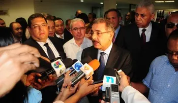 Presidente Medina dice no es válido argumento Haití para veda'; dice intereses envuelven este caso