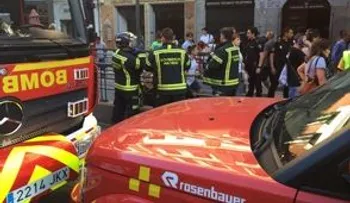 12 afectados en el metro de Madrid al estallar el ordenador de una pasajera