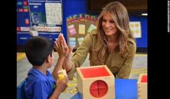 Un año de Melania Trump; se considera una mujer notoriamente privada