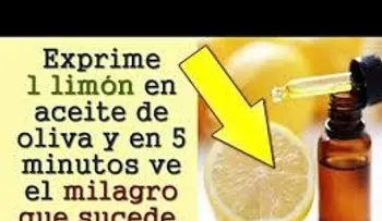Aceite de oliva y un limón, y en cinco minutos ocurre el milagro 