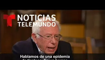 Bernie Sanders habla sobre el tiroteo en Virginia y las armas de fuego