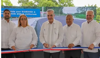Abinader inaugura el tramo Sabana Toro?La Rosa en San Cristóbal