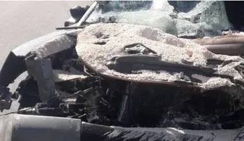 Un muerto y un herido en choque entre yipeta y camión en La Romana