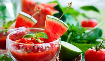 Gazpacho de sandía una receta súper deliciosa