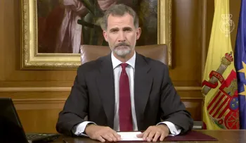 Duro mensaje del Rey Felipe VI sobre el accionar del gobierno de Cataluña