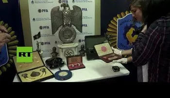 Así es el mayor "tesoro nazi" oculto encontrado en Argentina (VIDEO)