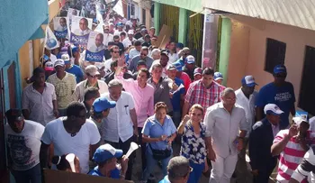 Carolina Mejía  pide votar por  el â??cambio ahoraâ? con Luis Abinader para enfrentar  la delincuencia y el crimen. 