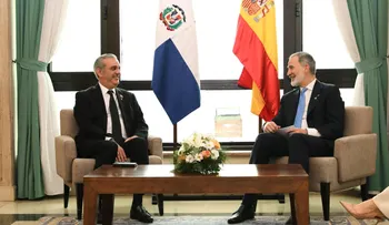 Presidente Abinader se reúne con el rey de España