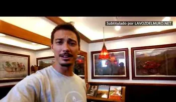 No esperaba encontrarse un baño así, y tuvo que grabarlo (Video)