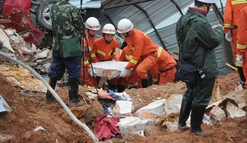 Doce detenidos relacionados con deslizamiento de tierra en el sur de China