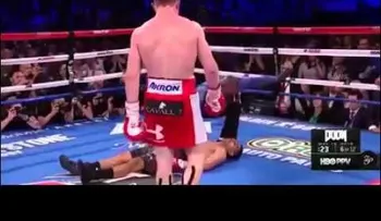 Con este poderoso nocaut Canelo Álvarez le apagó las luces al británico Khan (VIDEO)