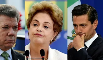 En picada, aprobación de presidentes en América Latina