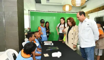 JCE celebra elecciones infantiles en el campamento "Exploradores de la Democracia"