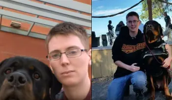 Policía mata a un autista que se hizo famoso por su video donde le consuela su perro