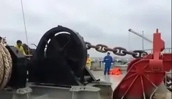 Esto es lo que pasa cuando se pierde el control de la cadena de un ancla