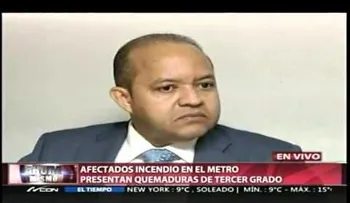 19 lesionados tras hombre prenderse fuego en vagón del Metro